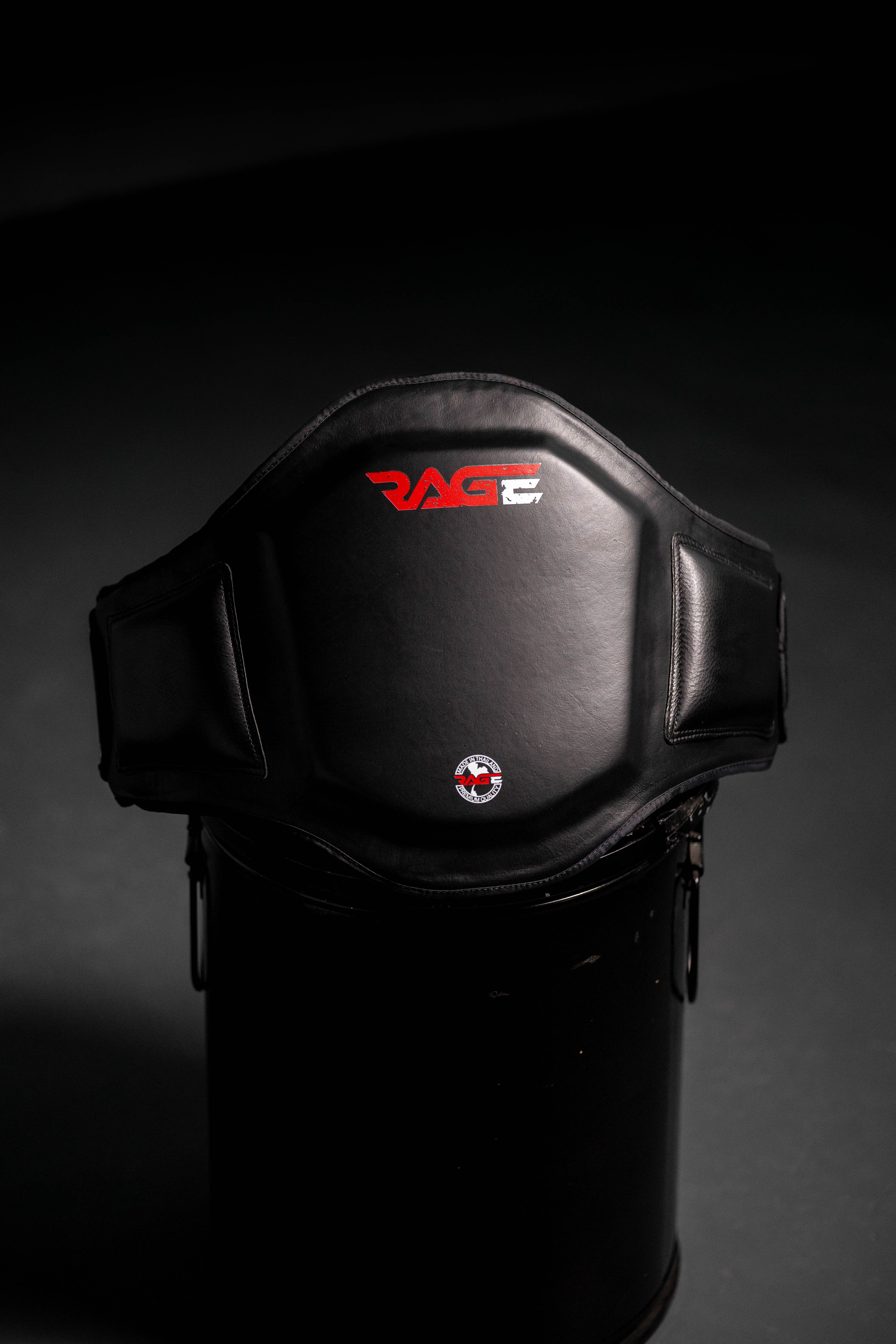 Pad Work Equipment — belly pad leather black