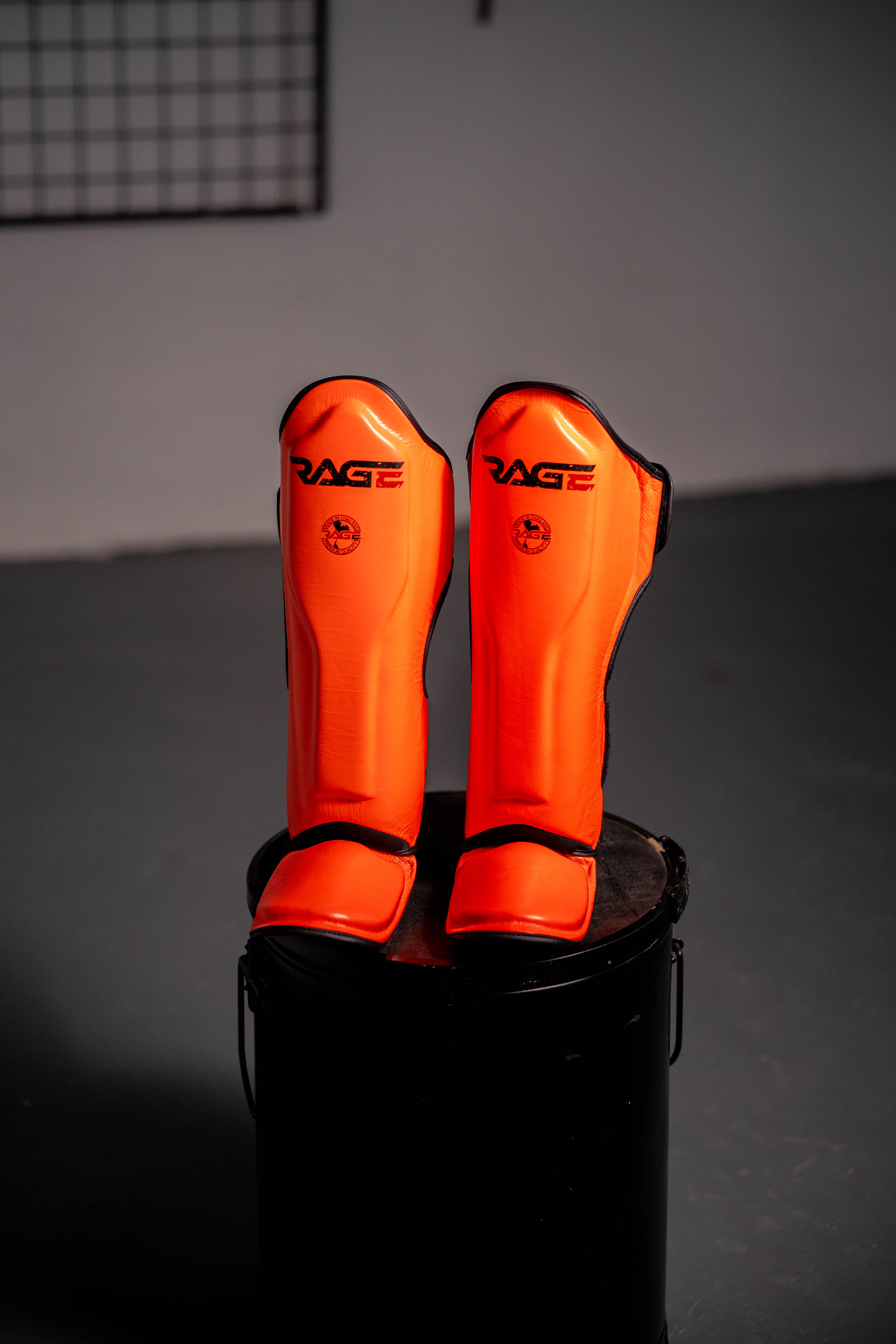 Protective Gear — shinguards orange
