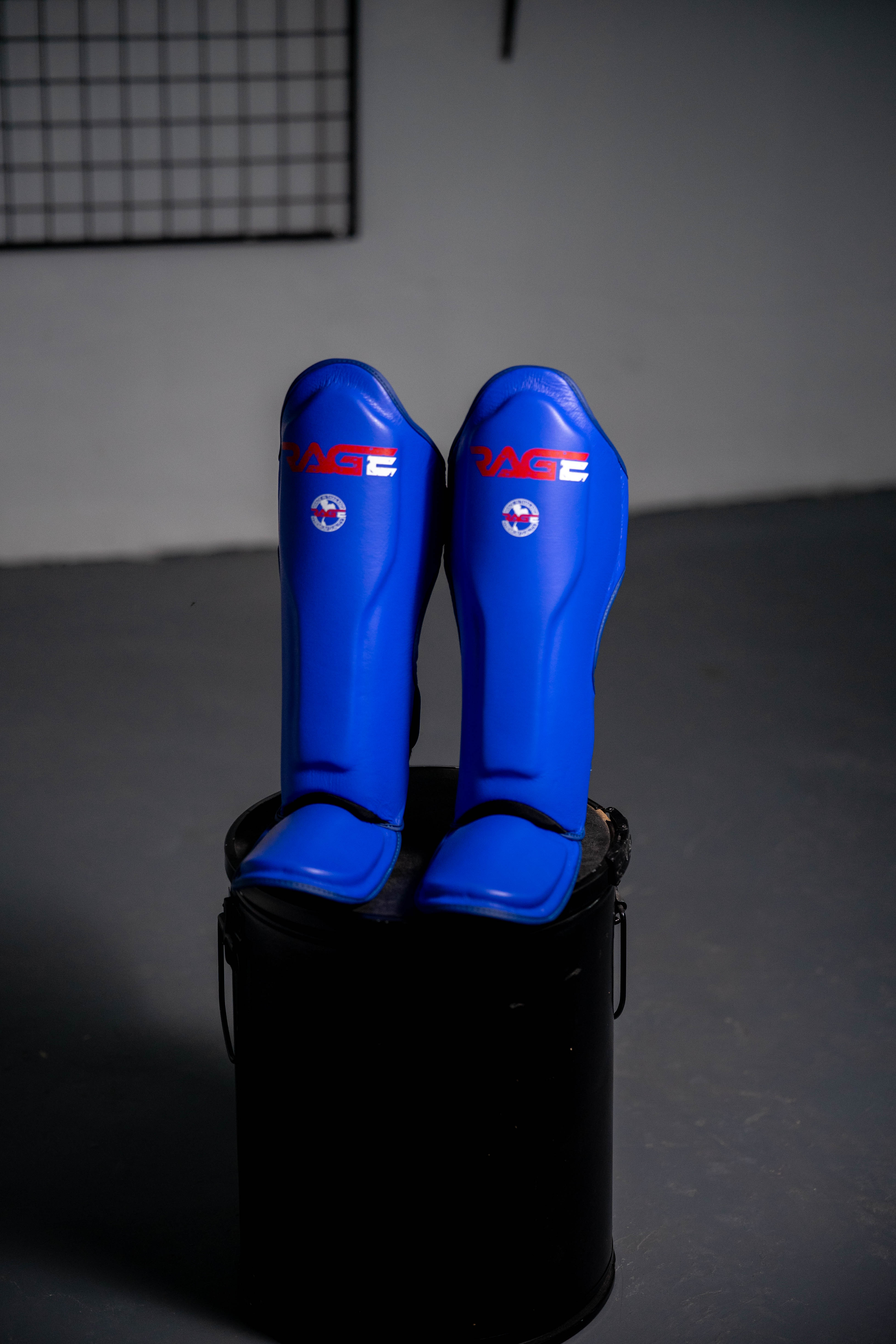 Protective Gear — shinguards blue